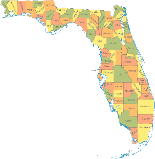 Florida Mold Inspection Continuing Education - Map